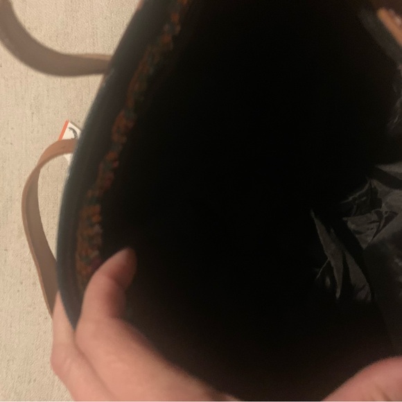 Serrv International Colorful African Woven Bag with Strap Handmade in Kenya - Picture 3 of 6